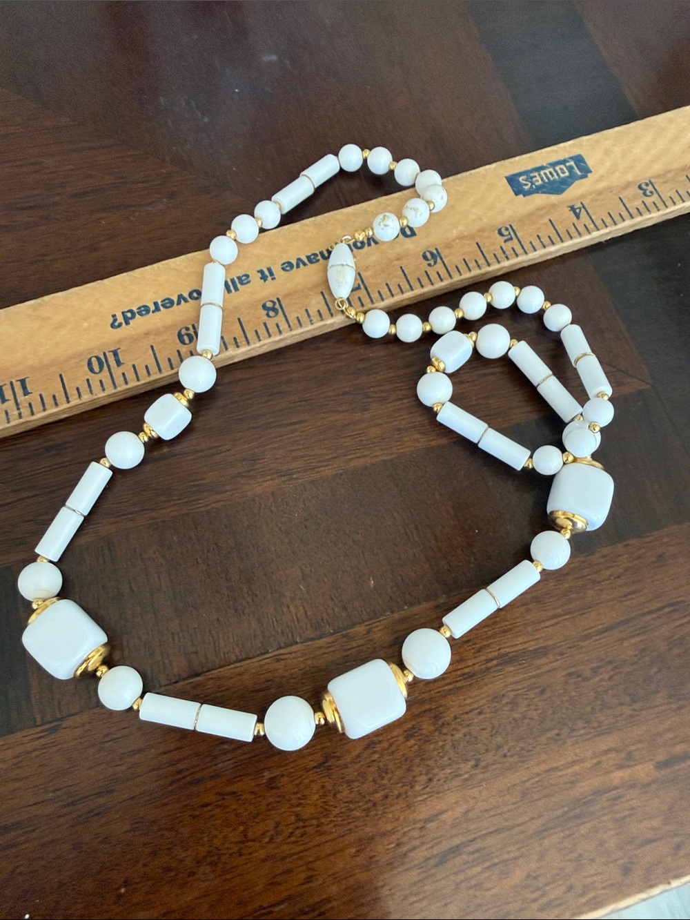 Vintage White Necklace